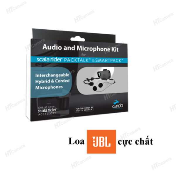 Cardo Audio and Microphone Kit JBL (normal) | Wireless Headphone Cardo | HTCamera 2