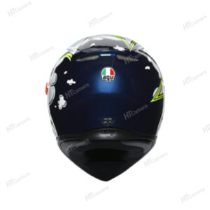 Helmet AGV K3 SV – BUBBLE BLUE/WH/YELLOW FLUO | HTCamera 2