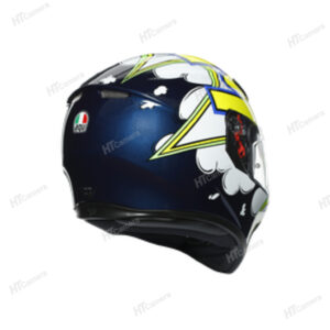 Helmet AGV K3 SV – BUBBLE BLUE/WH/YELLOW FLUO | HTCamera 3