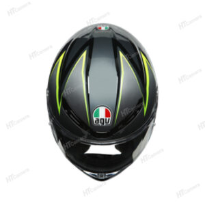 Helmet AGV K6 – FLASH GREY BLACK LIME | HTCamera 1