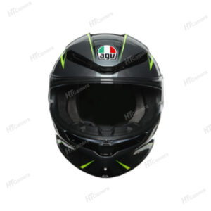 Helmet AGV K6 – FLASH GREY BLACK LIME | HTCamera 5