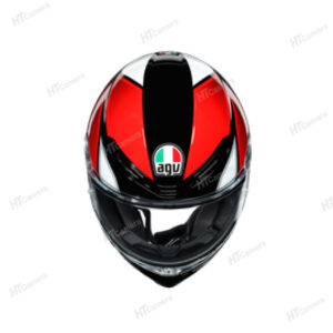 Helmet AGV K6 – HYPHEN BLACK/RED/WHITE | HTCamera 1