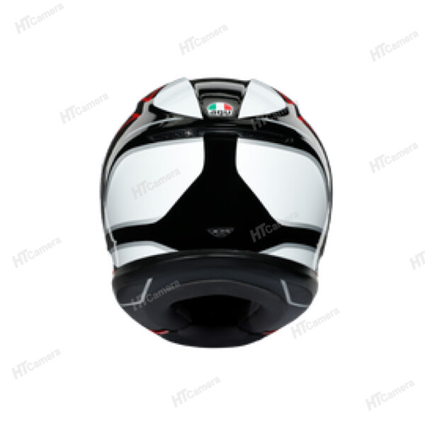 Helmet AGV K6 – HYPHEN BLACK/RED/WHITE | HTCamera 4