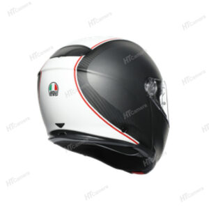 Helmet AGV SPORTMODULAR – COVER MATT GUNMETAL WHITE | HTCamera 3