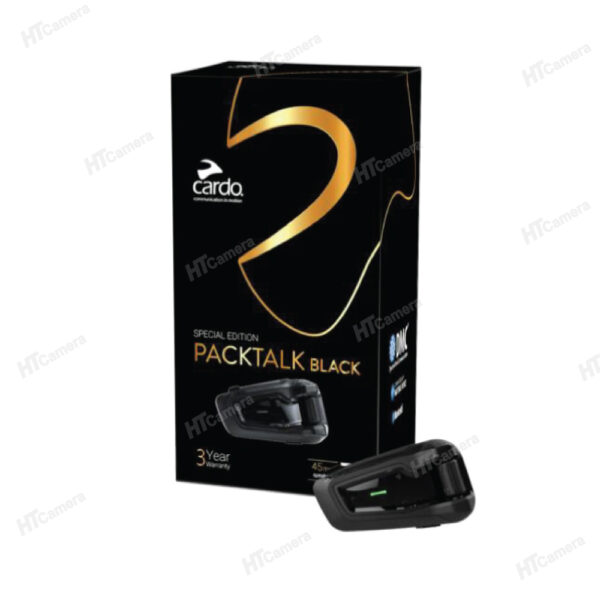 Wireless Headphone CARDO PACKTALK BLACK | HTCamera 2