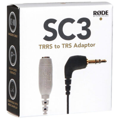 Tương thích với Mic Rode smartLav + và các mic khác