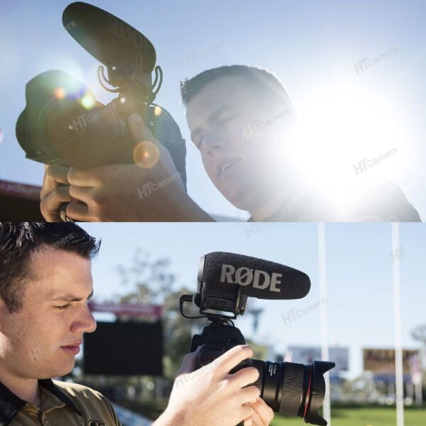 RODE VideoMic PRO PLUS Microphone | Vlog Accessories | HTCamera 2