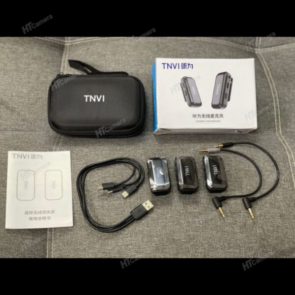 TNVI V3 2TX+1RX Microphone | Vlog Accessories | HTCamera 2