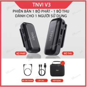 TNVI V3 Pro 1TX+1RX Microphone | Vlog Accessories | HTCamera 3