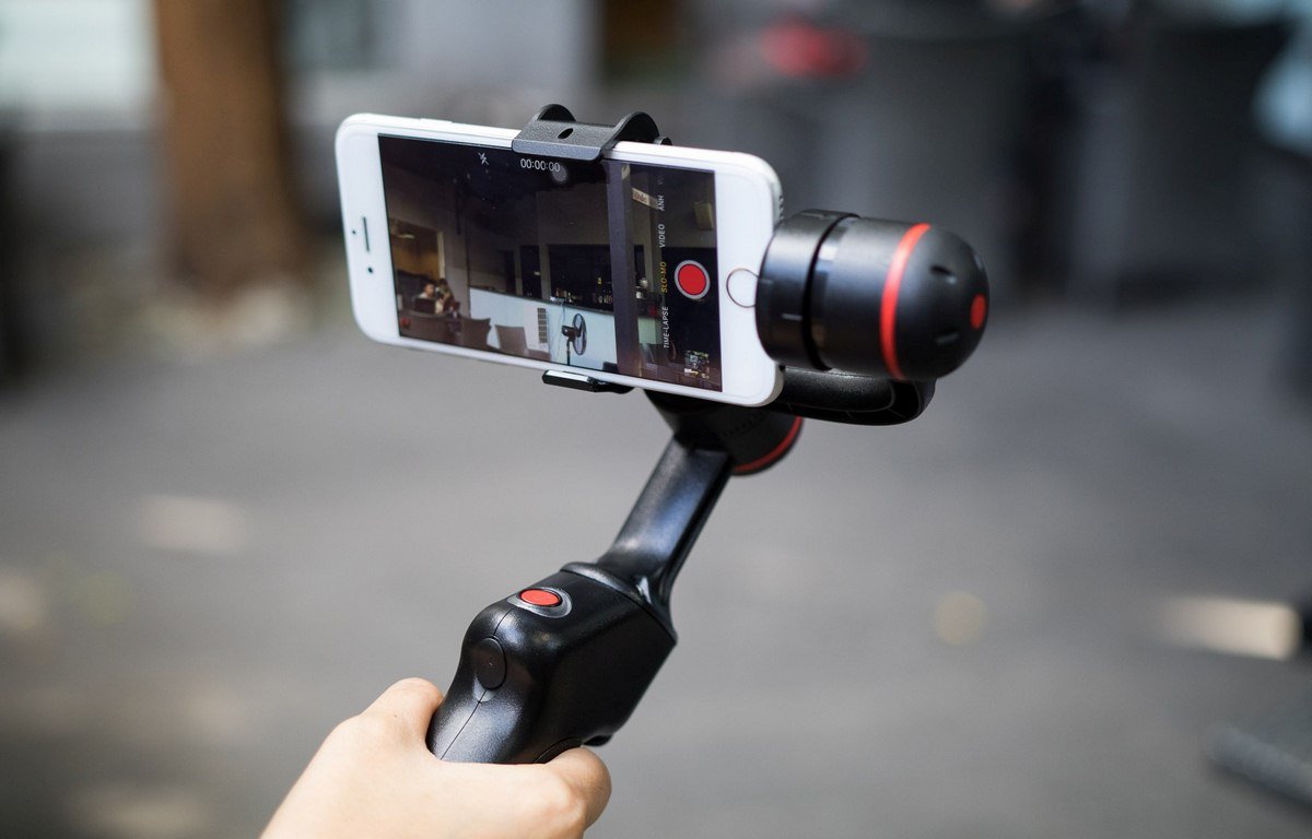 Gimbal thường có kích thước nhỏ và dễ dàng gấp gọn