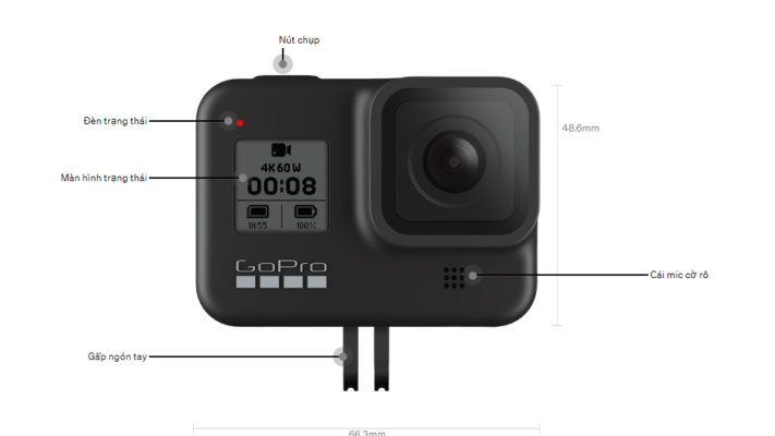 GoPro Hero 8 Black Chính Hãng