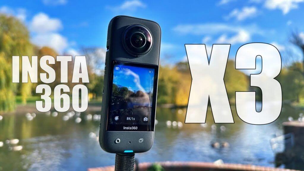 Insta360 X3 được trang bị màn hình cảm ứng 2,29 inch lớn hơn, rõ hơn và sáng hơn.