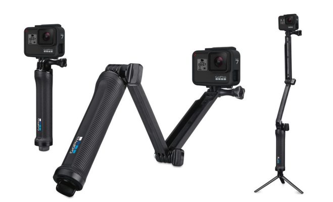 đánh giá gậy Gopro 3 Way 2