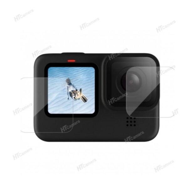 Dán Cường Lực Cho GoPro 9 / 10 / 11 | Phụ kiện tai nghe Biker | HTCamera 3