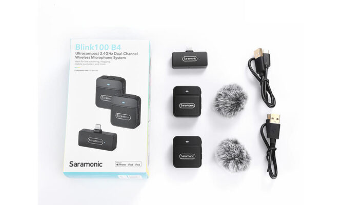 Review Micro Saramonic Blink 100 B4 | HTCamera