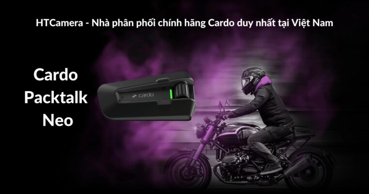 Cardo Packtalk "Neo" - Tai Nghe Đi Xe Mô Tô Mẫu Mới Thay Thế Mô Hình "Bold" | HTCamera