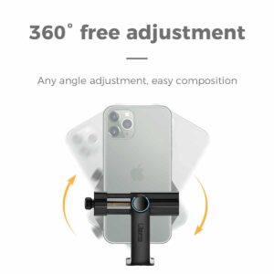 Kẹp Điện Thoại Ulanzi ST-17 Xoay 360 độ | Phụ kiện Camera hành động | HTCamera 6