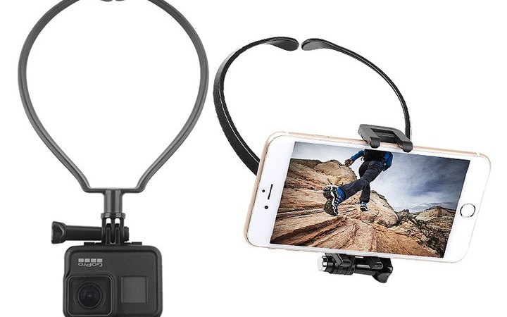 Vòng đeo cổ GoPro có thiết kế sắc sảo tiện lợi