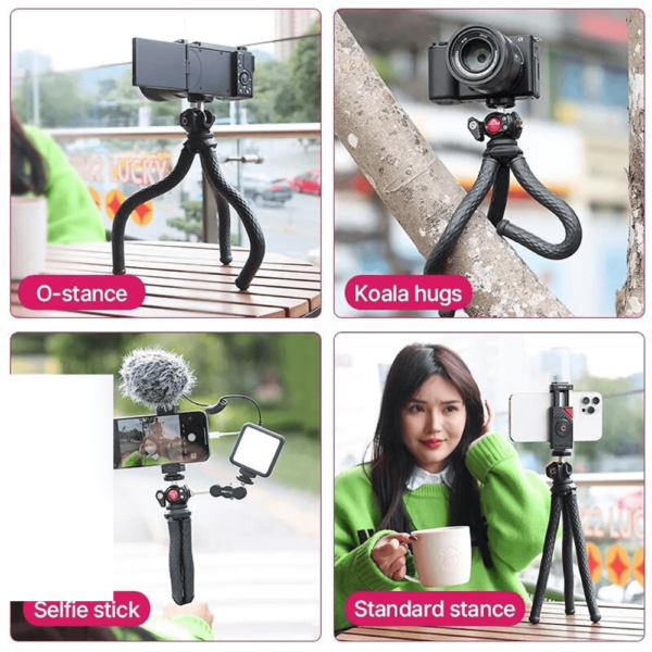 Tripod Bạch Tuột - Chân Máy Đa Năng Ulanzi FT-01 | Phụ kiện camera hành động | HTCamera 6