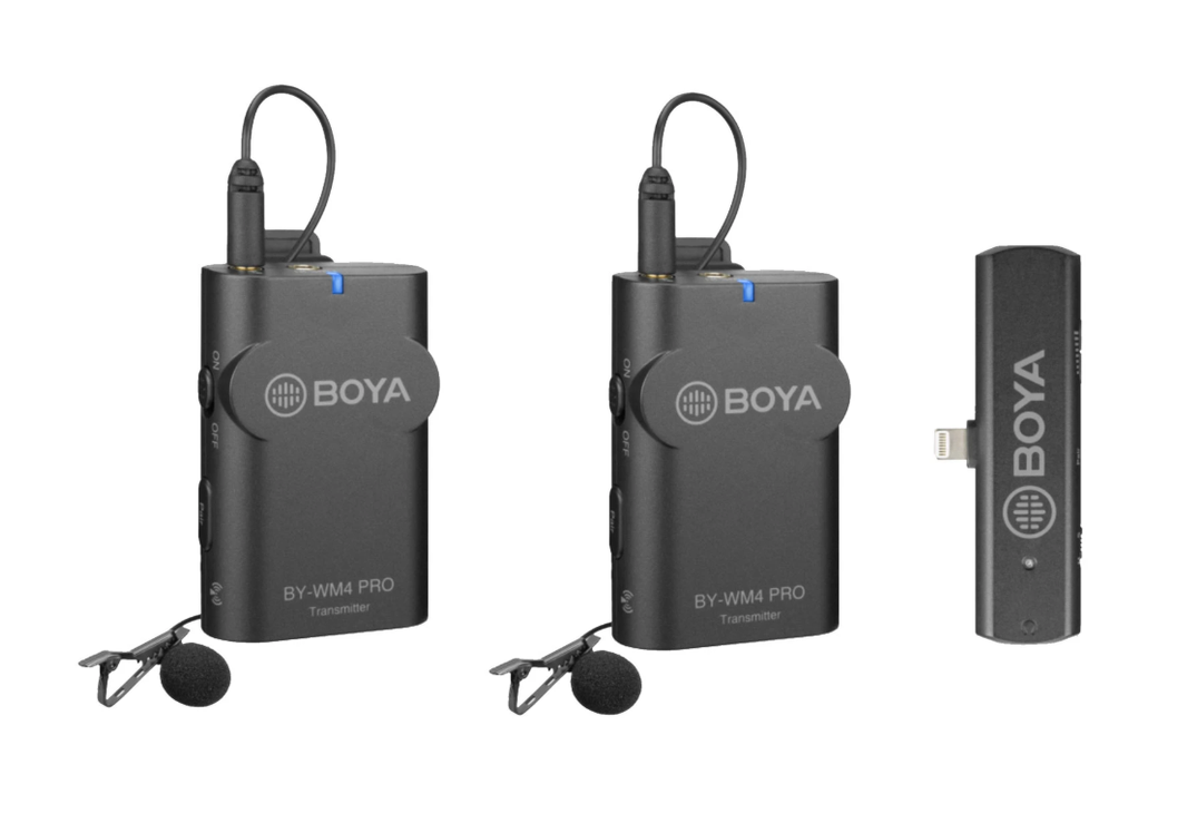 Micro BOYA BY – WM4 PRO K4 thiết kế tiện lợi