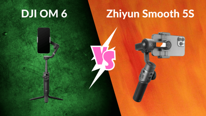 So sánh DJI Osmo Mobile 6 và Zhiyun Smooth 5S chi tiết