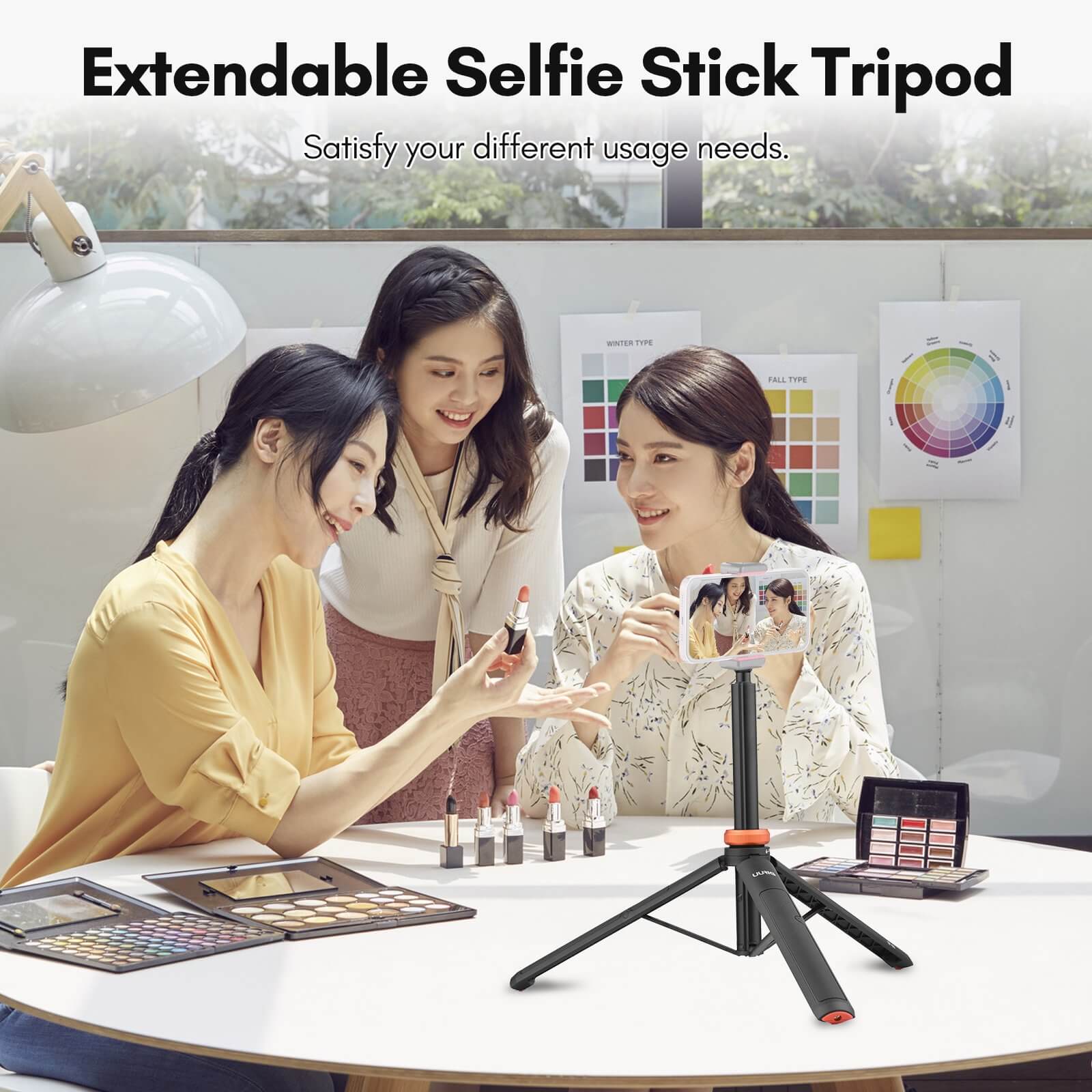 Gậy selfie tripod phổ biến nhất trên thị trường là Selfie Stick Tripod