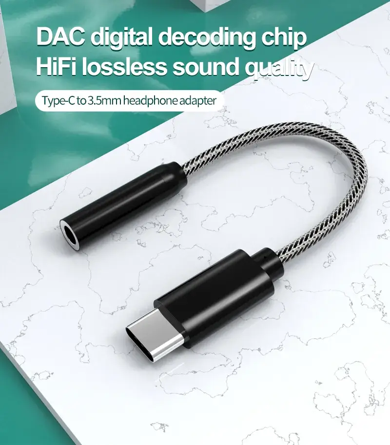 Cáp Type C Sang Cổng Audio 3.5 