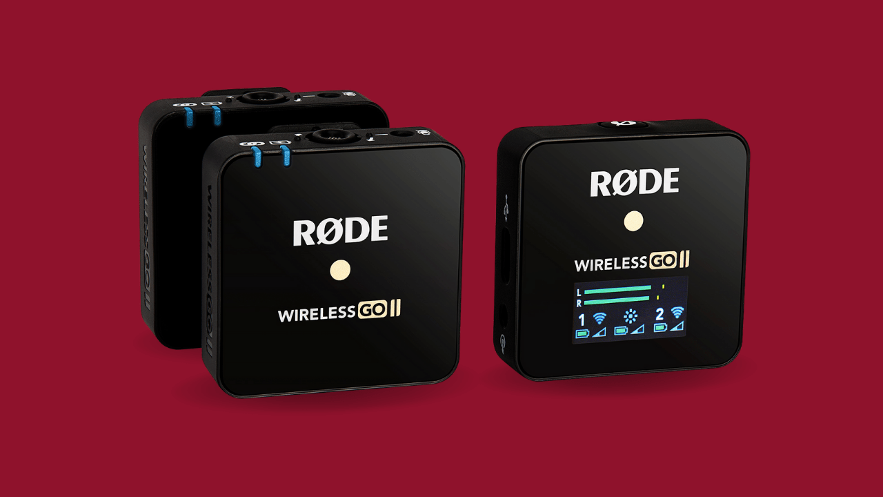 Microphone Rode Wireless Go II