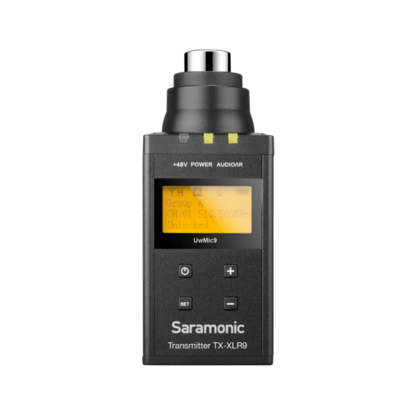 Bộ Nhận Tín Hiệu Không Dây UHF Saramonic UWMIC9 TX-XLR9 | HTCamera 4
