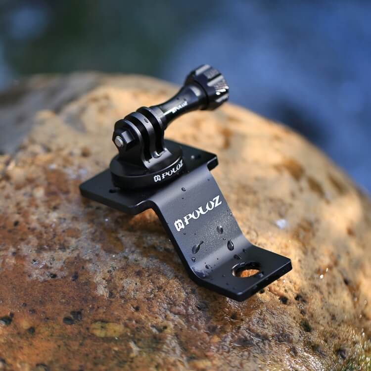 Giá Đỡ Cố Định Xe Máy Hợp Kim Nhôm PULUZ Với Bộ Chuyển Đổi Chân Máy & Vít Cho GoPro | HTCamera 1