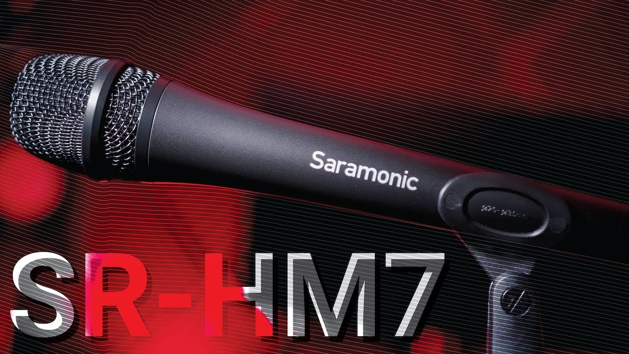 Saramonic SR-HM7 có thiết kế nhỏ gọn và dễ cằm