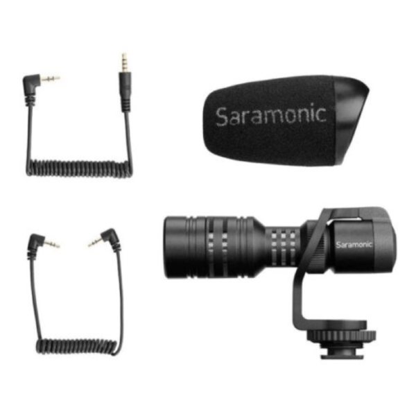 Micro Saramonic Vmic Mini Cho Máy Ảnh DSLR Và Điện Thoại | HTCamera 6