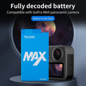 Pin Telesin Gopro Max HTCamera 3