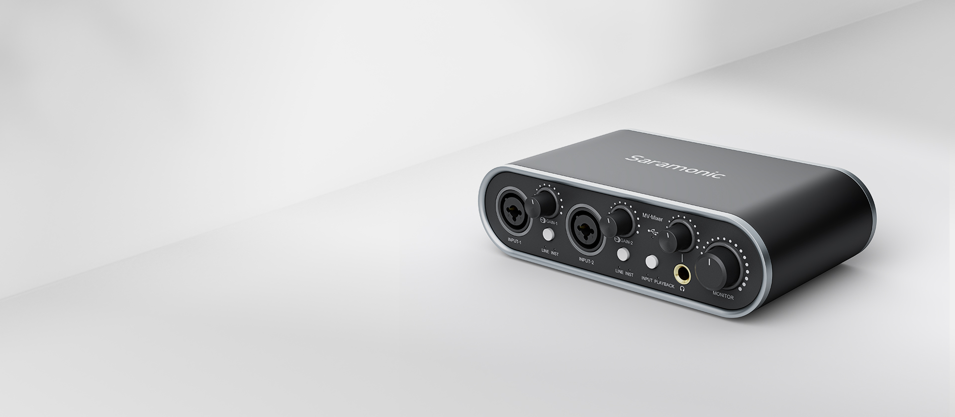 Saramonic MV-Mixer Giao Diện Âm Thanh USB-C Kênh Đôi