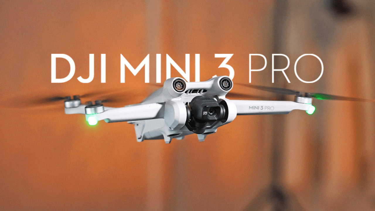 Flycam DJI Mini 3 có thiết kế nhỏ gọn, giúp dễ dàng mang theo và sử dụng ở mọi hoàn cảnh.