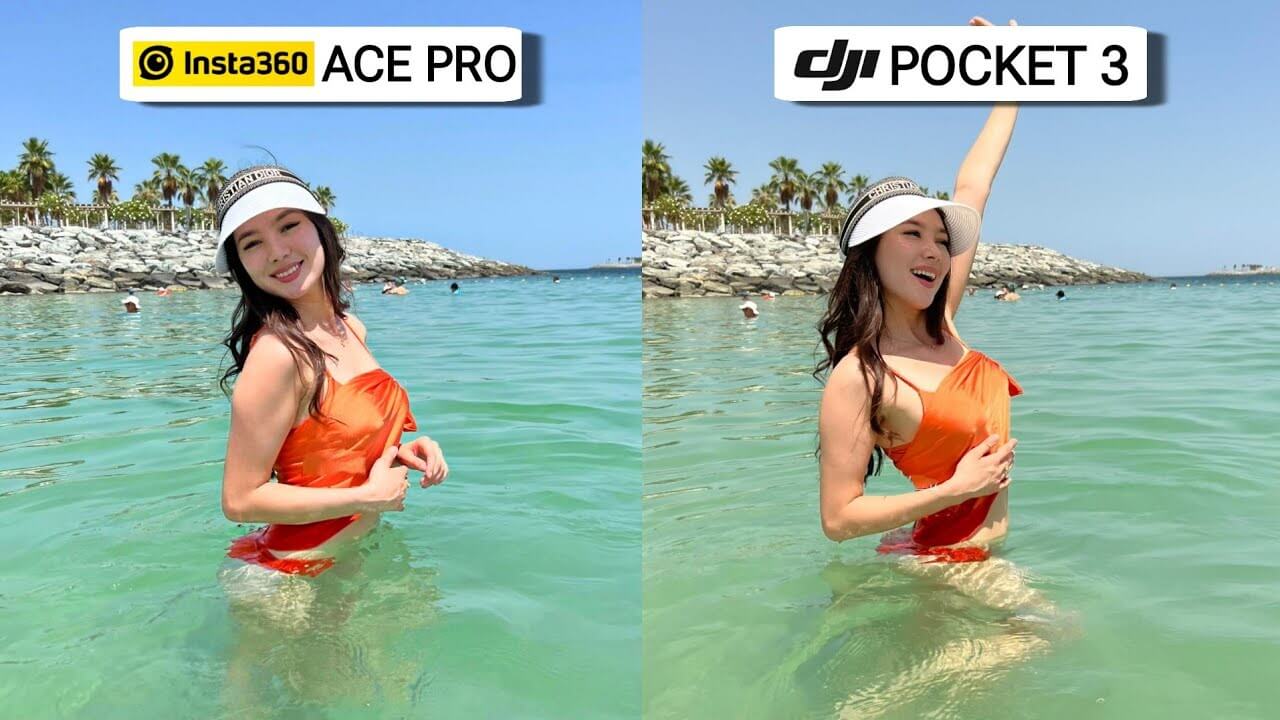 Insta360 Ace Pro có màu sắc ảnh đẹp hơn DJI Osmo Pocket 3