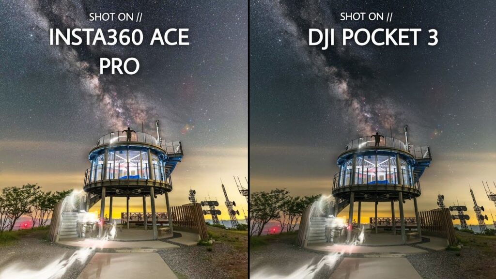 Chất lượng video Insta360 Ace Pro vs DJI Osmo Pocket 3