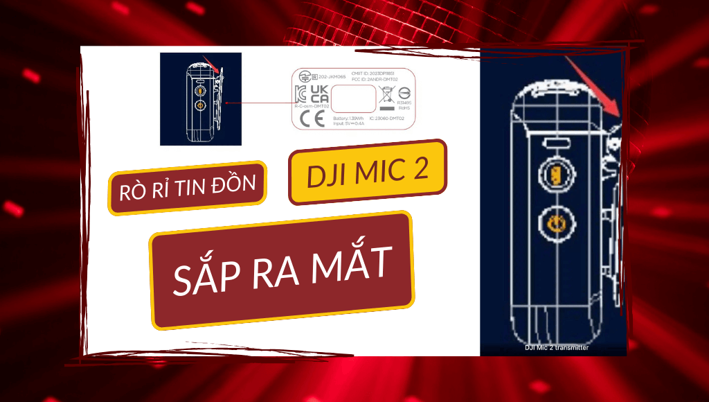 Rò rỉ tin đồn ra mắt DJI Mic 2 Ngày phát hành, giá, tính năng và thông số kỹ thuật