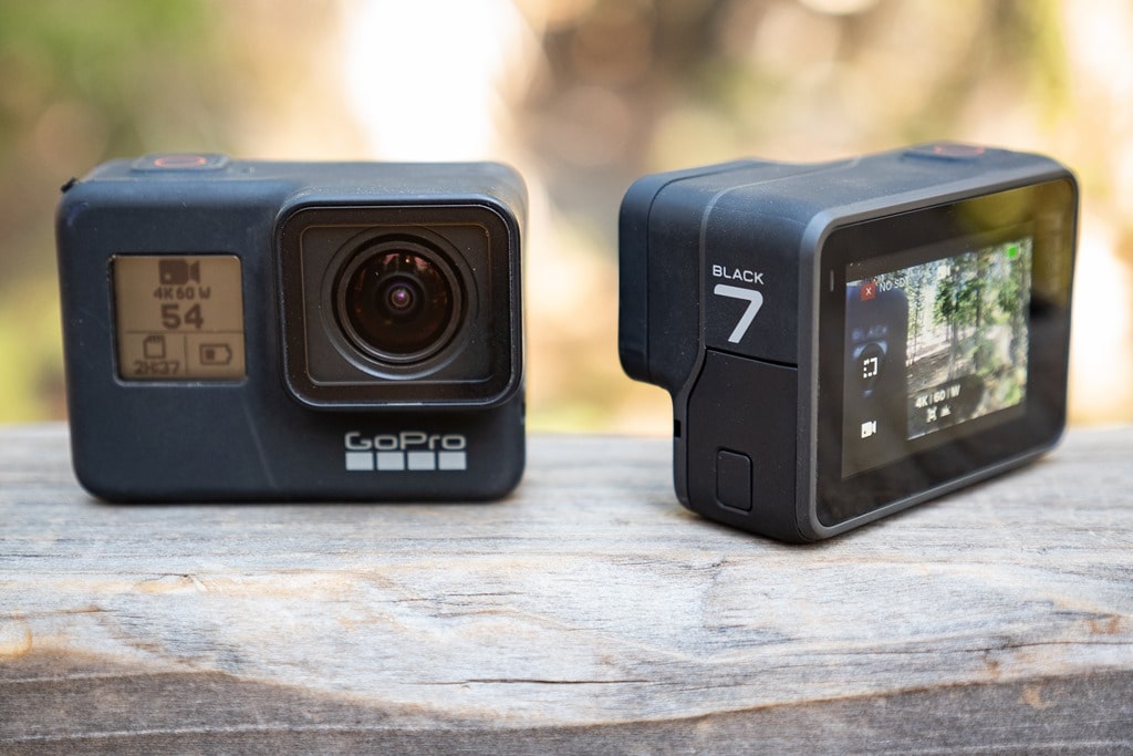 Tốc độ bit tối đa của GoPro 10 là 100Mbps và GoPro 7 là 78Mbps