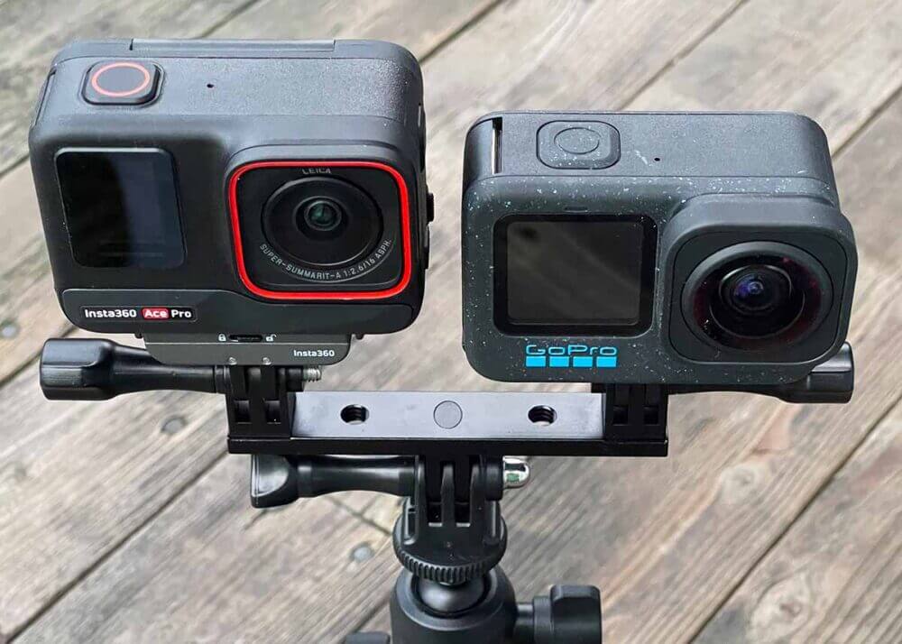 Insta360 Ace Pro vs GoPro Hero 12 đều kết nối được với những thiết bị thông minh bên ngoài giúp nâng cao hiệu suất sử dụng