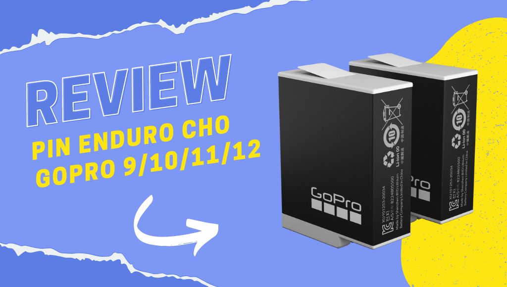 Đánh giá Pin Enduro cho GoPro 9101112 với hiệu suất vượt trội | HTCamera