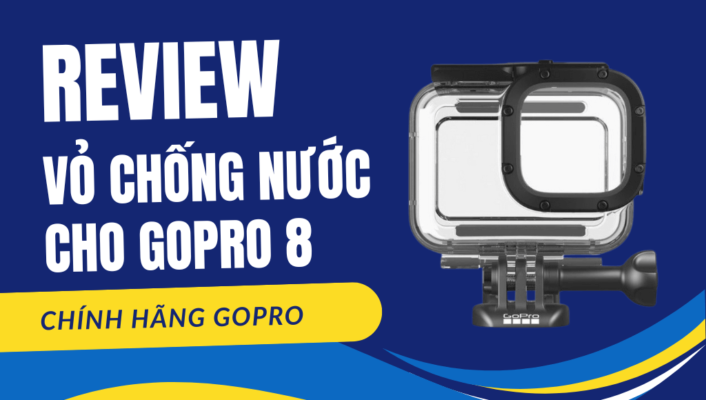 Đánh giá vỏ chống nước cho GoPro 8 chính hãng GoPro | HTCamera