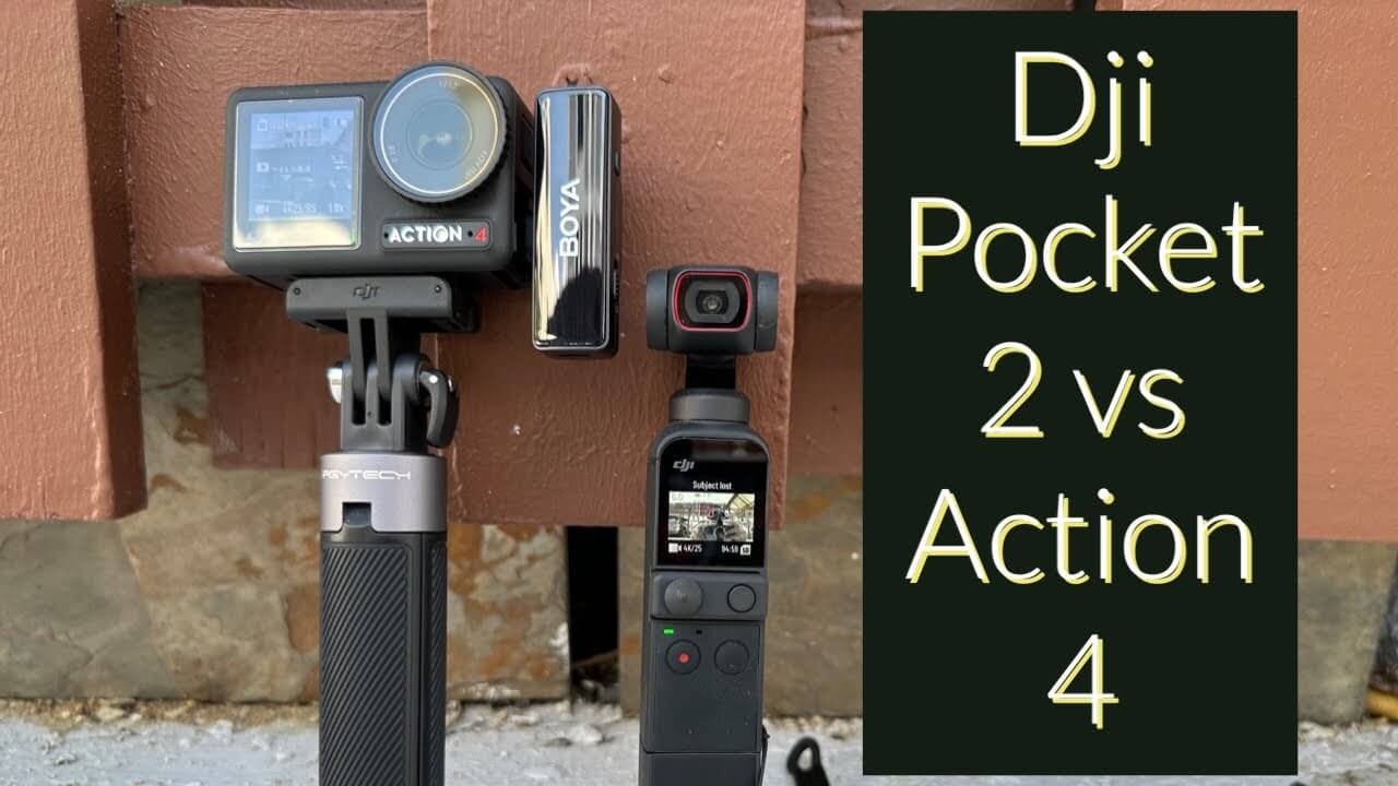 DJI Osmo Action 4 vs Pocket 2 là những chiếc máy được đánh giá cao phù hợp với tiêu chí của nhiều người dùng.