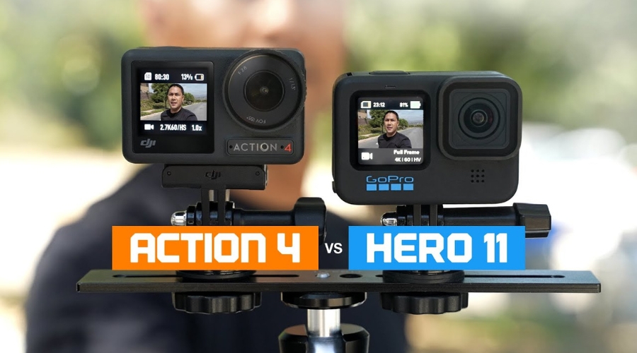 GoPro là cái ông trùm trong thế giới action cam khi cung cấp những dòng máy chất lượng cao. Tuy nhiên, DJI đã nỗ lực để có thể thu hẹp khoảng cách với GoPro.