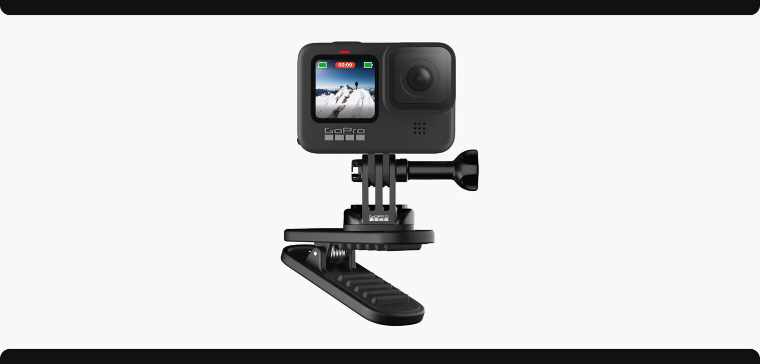 GoPro Magnetic Swivel Clip thích hợp cho tất cả máy ảnh GoPro