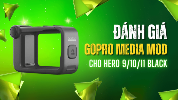 Đánh giá GoPro Media Mod cho Hero 91011 Black: Bổ sung các cổng kết nối, tích hợp micro đa hướng | HTCamera