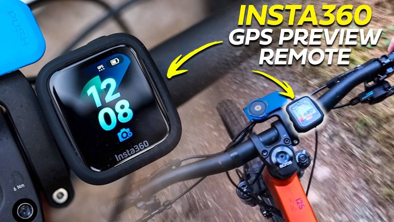 Insta360 GPS Preview Remote là phụ kiện có dung lượng pin lớn 950mAh