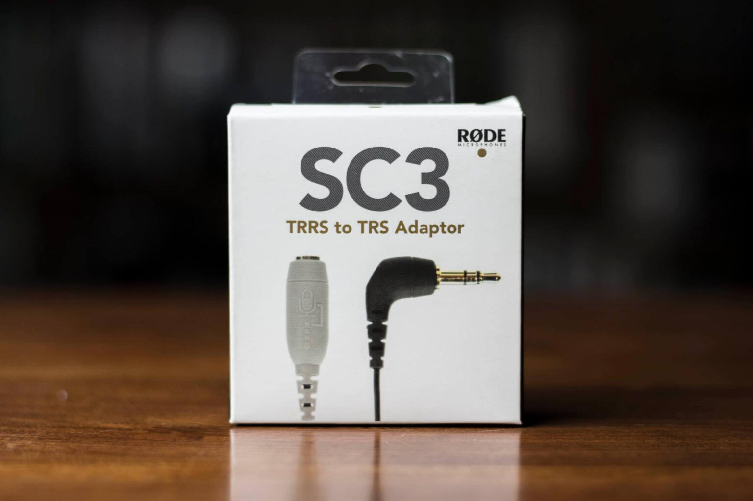 Bộ chuyển đổi Rode SC3 3,5mm TRRS sang TRS cho micro Rode smartLav + và các mic khác