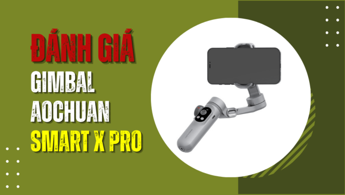 Đánh giá gimbal Aochuan Smart X Pro Có tích hợp sạc không dây siêu đỉnh