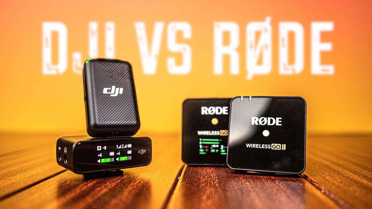 Rode Wireless GO II có thời gian hoạt động lên đến 7 giờ ấn tượng trong khi đó DJI Mic chỉ có 5 giờ.